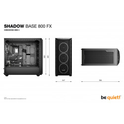 BEQUIET Shadow Base 800 FX ARGB Mid-Tower PC Case