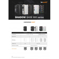 BEQUIET Shadow Base 800 FX ARGB Mid-Tower PC Case