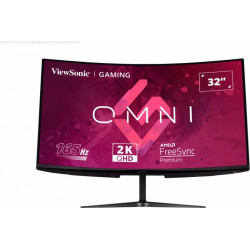 VIEWSONIC VX3218C-2K 32" Curved Gaming Monitor, QHD, 165Hz, FreeSync