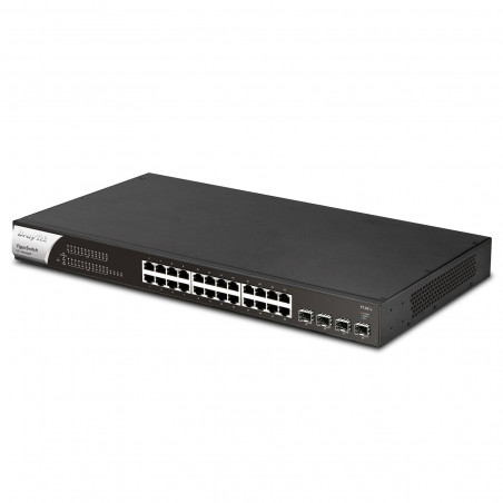 DrayTek VSP1281X-K 24-Port Gigabit PoE Smart Managed Switch with 4x 10GbE SFP Ports