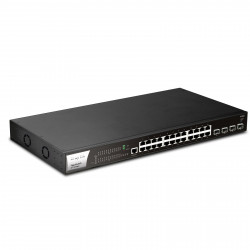 DrayTek VSP2282X-K 24-Port PoE Managed Layer 2+ Switch with 4x 10GbE SFP Ports