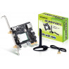 GIGABYTE GC-WB1733D-I Wireless AC1750 Dual Band PCI-Express WiFi Adapter with Bluetooth 5.0