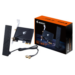 GIGABYTE GC-WIFI7 WiFi 7 5800Mbps Tri-Band Wireless PCI-Express Card with Bluetooth 5.3