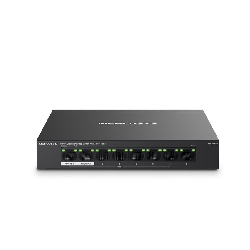 MERCUSYS MS108GP 8-Port Gigabit PoE+ Switch