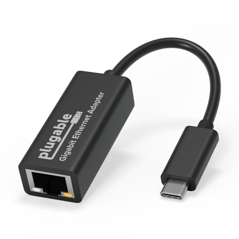 PLUGABLE USBC-E1000 USB-C to Gigabit Ethernet Adapter