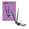 PREVO PCW5 1200Mbps Dual-Band Wireless AC PCI-Express Adapter