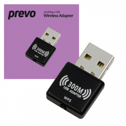 PREVO USBW4 300Mbps Wireless Network Adapter