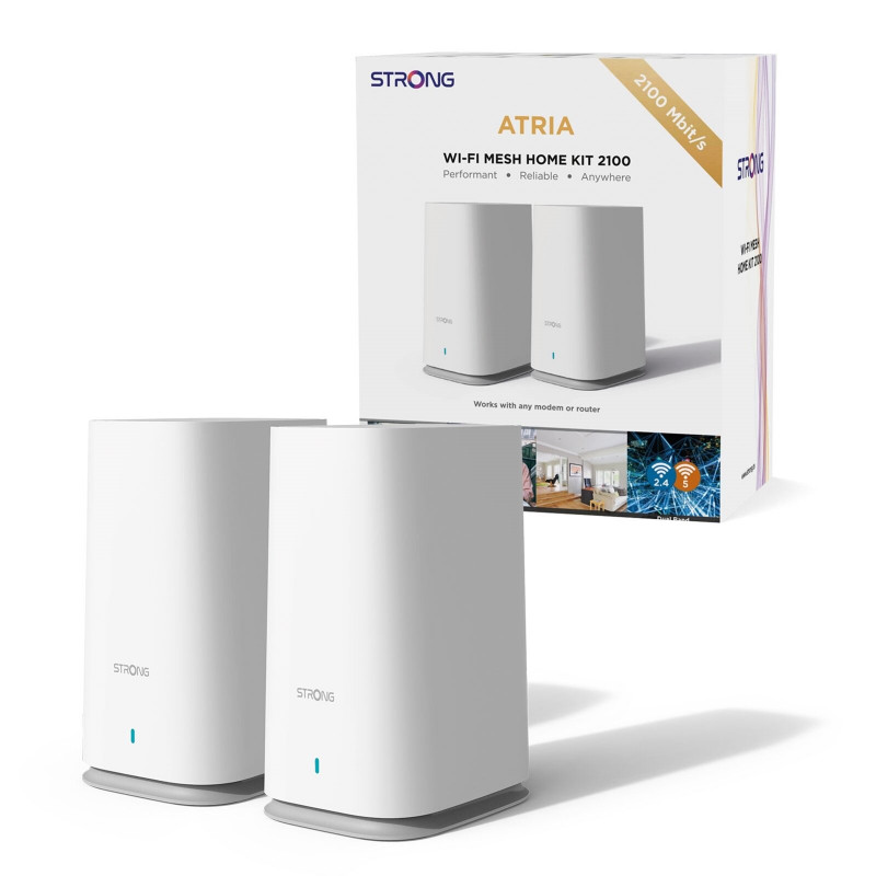 STRONG MESHKIT2100UK(DUO) 2-Pack Whole Home Wi-Fi Mesh System