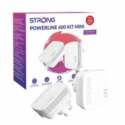 STRONG POWERL600DUOMINIUK AV600 Mini Powerline Kit (2 Pack)