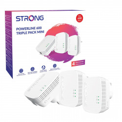 STRONG POWERL600TRIMINIUK AV600 Mini Powerline Kit (3 Pack)
