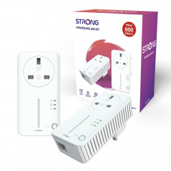 STRONG POWERL600DUO AV600 Powerline Kit (2 Pack)