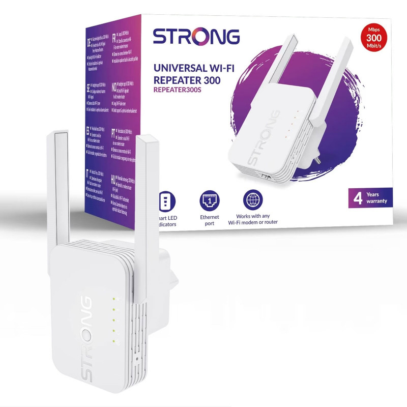 STRONG REPEATER300SUK N300 Wi-Fi Extender