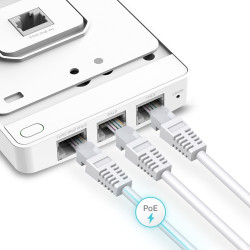 TP-LINK EAP235-Wall AC1200 Wireless MU-MIMO Gigabit Wall Plate Access Point