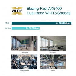 TP-LINK EAP670 AX5400 Ceiling Mount WiFi 6 Access Point