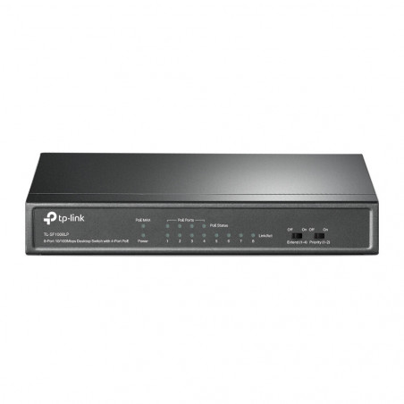 TP-LINK TL-SF1008LP 8-Port 10/100Mbps PoE Switch