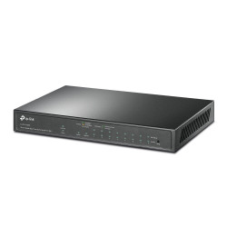 TP-LINK TL-SG1210MPE 10-Port Gigabit Easy Smart Switch with 8-Port PoE+ (123W)