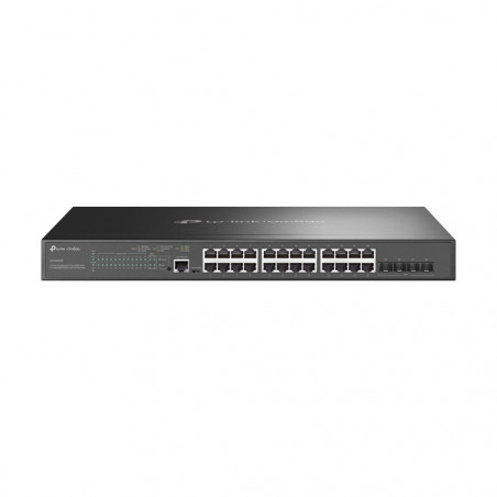 TP-LINK TL-SG3428XMP 24-Port Gigabit + 4-Port 10GE SFP+ Managed Switch with PoE+ (384W)