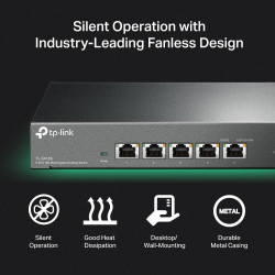 TP-LINK TL-SX105 5-Port 10G Desktop Switch