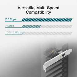 TP-LINK TX201 2.5 Gigabit PCIe Network Adapter