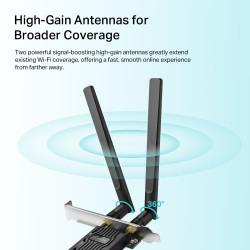 TP-LINK ARCHER TX20E AX1800 Wi-Fi 6 PCIe Adapter