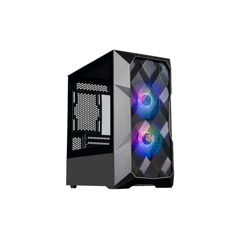 COOLER MASTER TD300 Mesh ATX Gaming Case with Tempered Glass