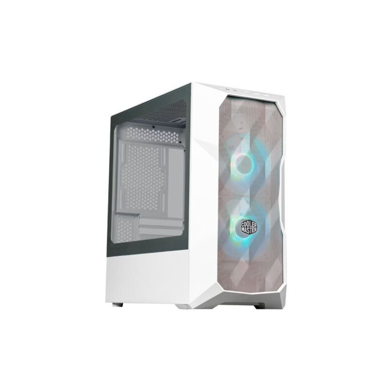 COOLER MASTER TD300 Mesh White ATX Mid-Tower PC Case