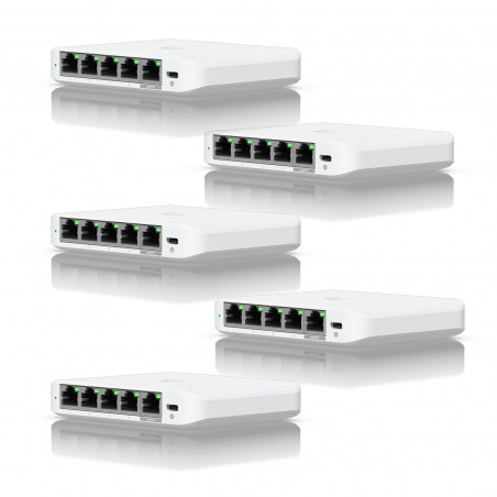 UBIQUITI USW-FLEX-MINI-5 5-Port Gigabit PoE/USB-C Network Switch