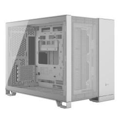 CORSAIR 2500D Airflow White Micro-ATX PC Case