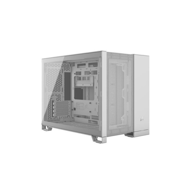 CORSAIR 2500D Airflow White Micro-ATX PC Case