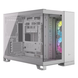 CORSAIR 2500X RGB White Mid-Tower PC Case