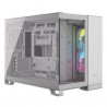 CORSAIR 2500X RGB White Mid-Tower PC Case