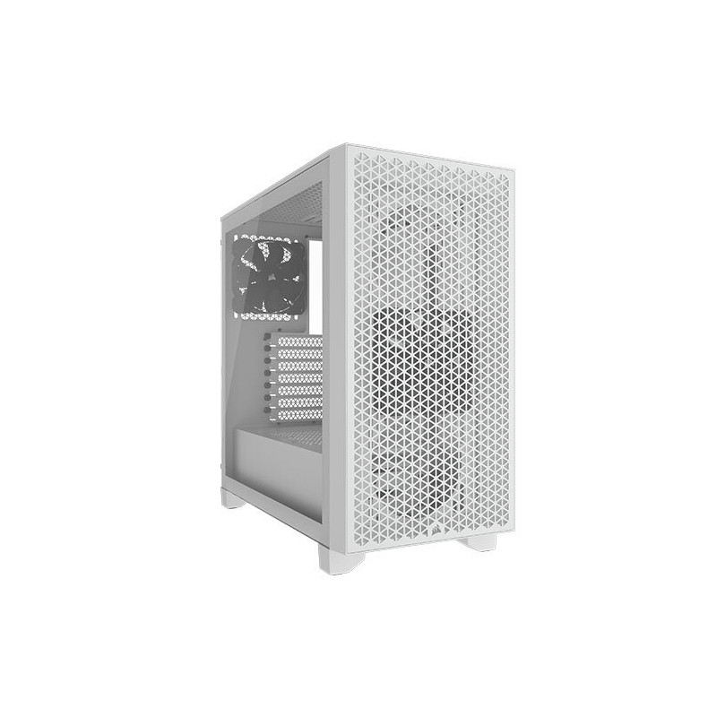 CORSAIR 3000D Airflow White ATX Mid-Tower PC Case