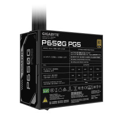 GIGABYTE P650G 650W 80 PLUS Gold Non-Modular PSU