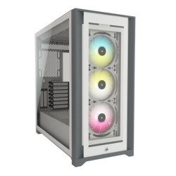 CORSAIR iCUE 5000X RGB White ATX Mid-Tower PC Case