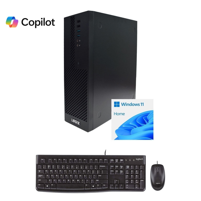 LOGIX S4-386H 8GB RAM, 500GB SSD, Windows 11 Home PC