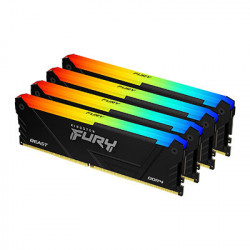 Kingston FURY Beast 128GB (4x32GB) 3600MHz DDR4 RGB System Memory