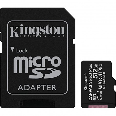 Kingston Canvas Select Plus SDCS2/512GB 512GB microSDXC UHS-I Card
