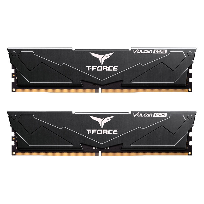TEAM T-Force Vulcan 32GB (2x16GB) DDR5-6400 CL40 1.35V System Memory