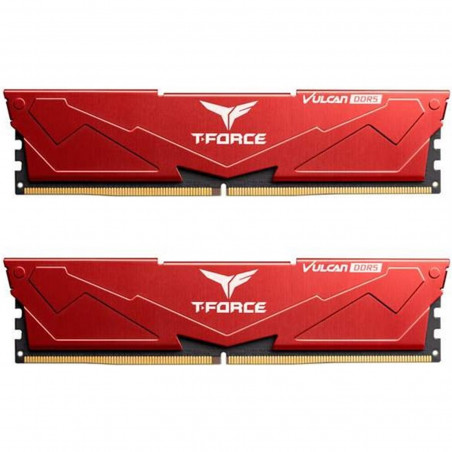 TEAM T-Force Vulcan Red 64GB (2x32GB) DDR5 6000MHz RAM
