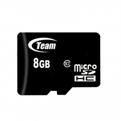 TEAM TUSDH8GCL1003 8GB Micro SDHC Class 10 Memory Card