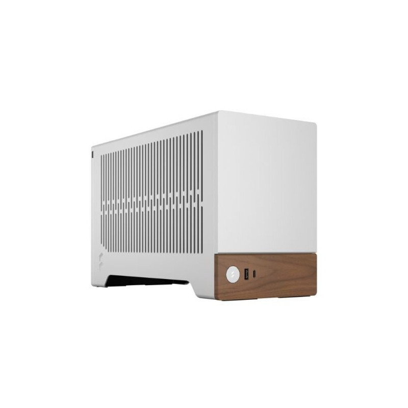 Fractal Terra SFF PC Case, Mini ITX, Walnut Front, Aluminium