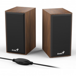 GENIUS SP-HF180 6W Wooden Desktop Speakers