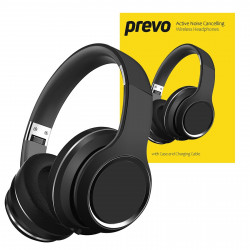 PREVO A6-ANC Active Noise Cancelling Wireless Headphones