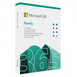Microsoft 365 Family 1 Year Subscription 6 Users