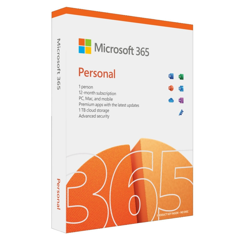 Microsoft Office 365 Personal 1 Year Subscription