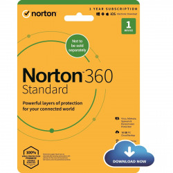 Norton 360 Standard 1-Year Subscription Antivirus Software