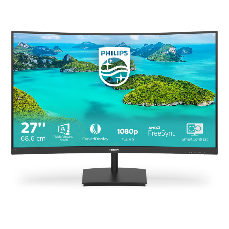 PHILIPS 271E1SCA 27" VA Monitor
