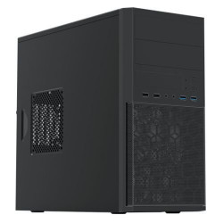 VIDA CORPORATE-BLK Micro ATX PC Case
