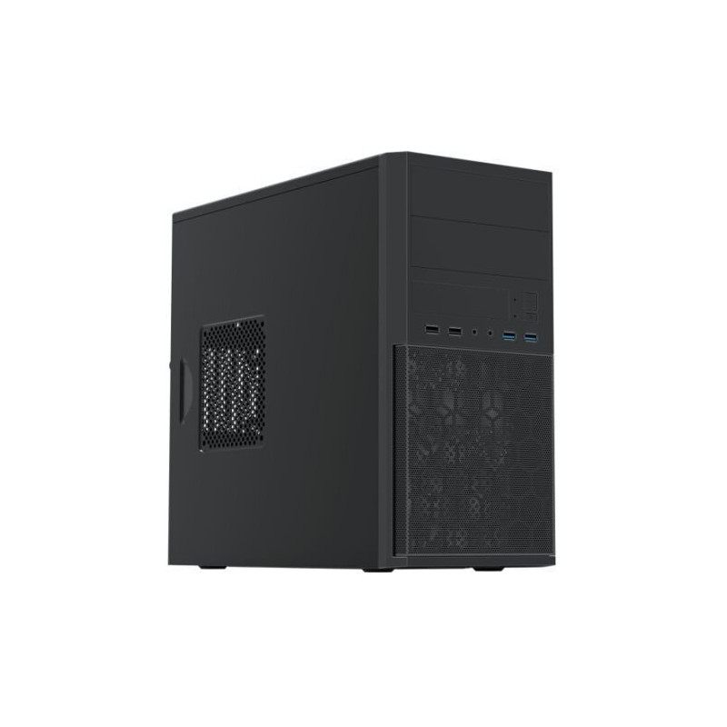 VIDA CORPORATE-BLK Micro ATX PC Case