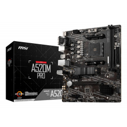 MSI A520M PRO Micro-ATX Motherboard